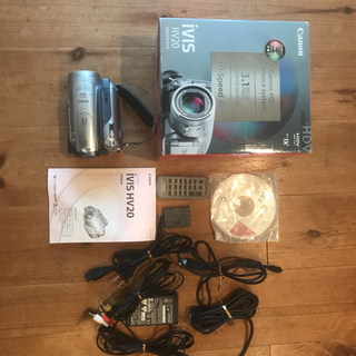 Canon HDビデオカメラ　ivis HV20の画像