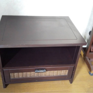 テレビ台　アジアンテイストの画像