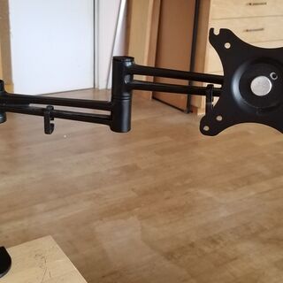 【ディスプレイ モニターアーム】FLEXIMOUNTS 正規品 液晶ディスプレイ モニターアーム クランプ式 水平多関節 30インチ10KGまで対応 の画像