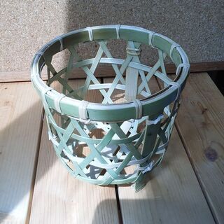 竹籠　トイレットペーパー用
