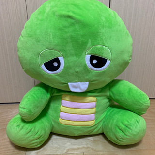 ガチャピン　ティッシュケース　ぬいぐるみ