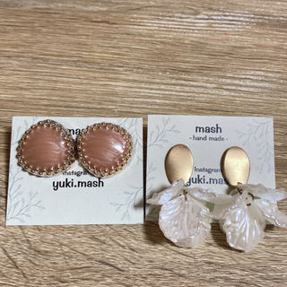 ハンドメイドピアス
