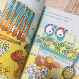 BRAIN QUEST WORKBOOK                オールカラー学習本です🌈の画像