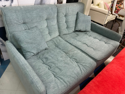 アウトレット 背面移動式 ソファー  大川家具