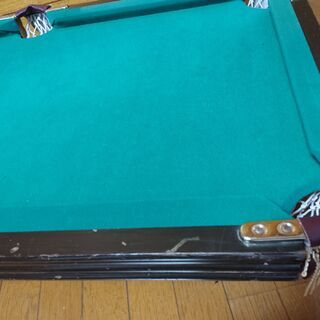 商談中！ビリヤード おもちゃ 使用感あり ９０×５０×２０の画像