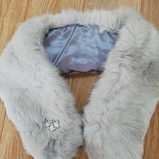 フェイクファー　試着した程度