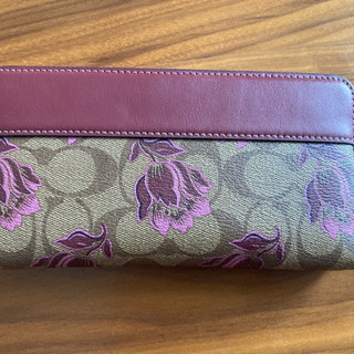 ☆美品coach 長財布8,000円→5,500円の画像