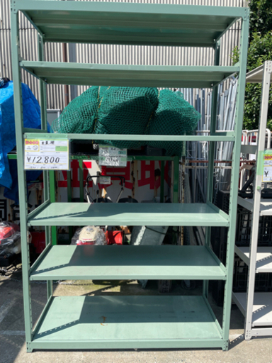 ☆中古品　重量棚　1500x600x2400mm☆