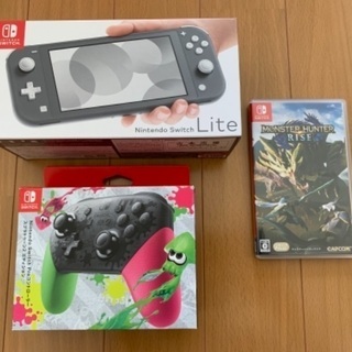 Nintendo Switch lite プロコン モンハンライ...