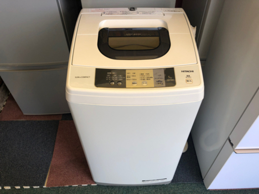 【リサイクルサービス八光　田上店安心の3か月保証　配達設置ok】日立 HITACHI NW-50 A [全自動洗濯機（5.0kg） ピュアホワイト]