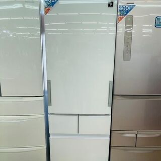 ?どっちもドア‼ SHARP(シャープ) 415Lファミリー冷蔵庫 ?定価￥162,800 ?SJ-GT42C-W 2017年 ?