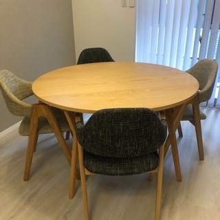 【美品】おしゃれなダイニングテーブルセット