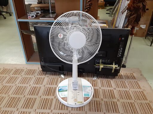 パナソニック リビング扇風機 2017年製 F-CP324 リモコン付き　/DJ-0552-2F