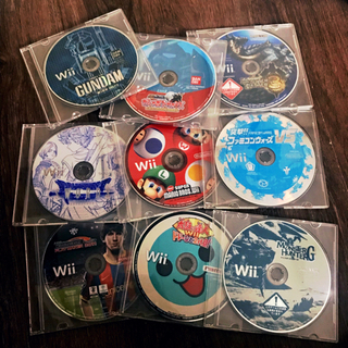【11月15日まで】Wii 本体+Wiiｽﾎﾟｰﾂﾘｿﾞｰﾄ+ｹﾞｰﾑｿﾌﾄ9個の画像