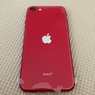 「新品」iphone SE(第二世代) 64G SIMフリー らSIMロック解除 レッドApple 