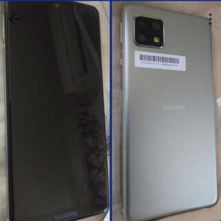 新品AQUOS sense5G SH-53A シルバーSH-53A/simフリー   1万円引き