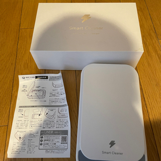 置くだけワイヤレススマホ充電、UV除菌の画像