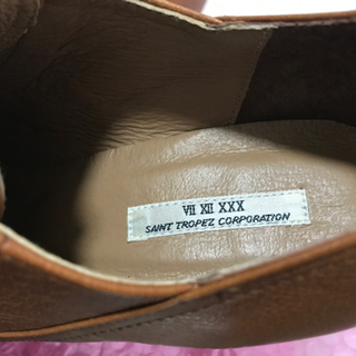 【試着のみ】セブントゥエルブサーティ　ブーティー　サイズ35 1/2の画像