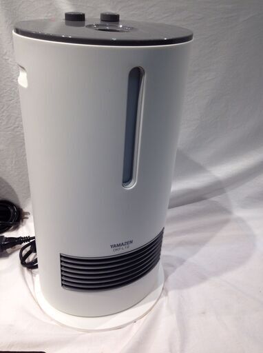 ★4122★YAMAZEN　山善　加湿機能付きセラミックファンヒーター　DKF-L12　加湿器　暖房