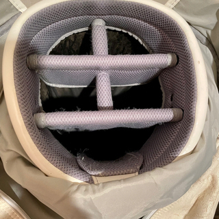 レディースキャディバッグ白　ゴルフバッグ　アディダス　adidasの画像