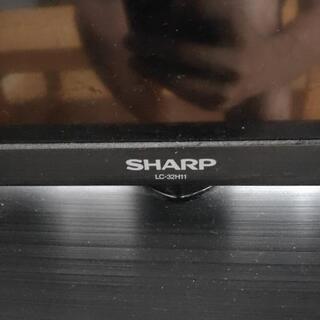 SHARP製液晶テレビ＆テレビボードセットの画像