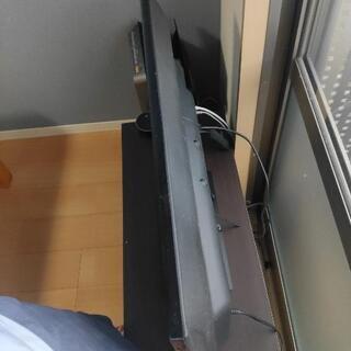 SHARP製液晶テレビ＆テレビボードセットの画像