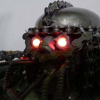【希少品】プレデター　スチールアートの画像