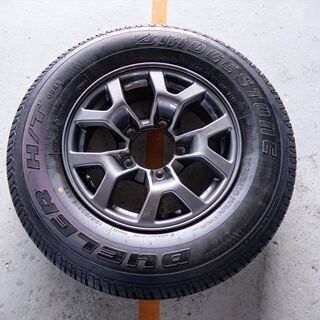 新車外し】JB74 スズキ ジムニー シエラ 純正 ホイール タイヤ付 1本