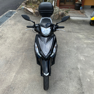 スズキ アドレス110 自賠責2022年6月 グリップヒーター GIVIボックス付きの画像