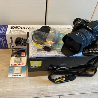 ②Nikon D5100とSIGMAレンズ18-50mm、他の色々セットの画像