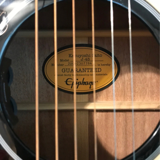 EpiphoneKazuyoshi Saito J45出品します！の画像