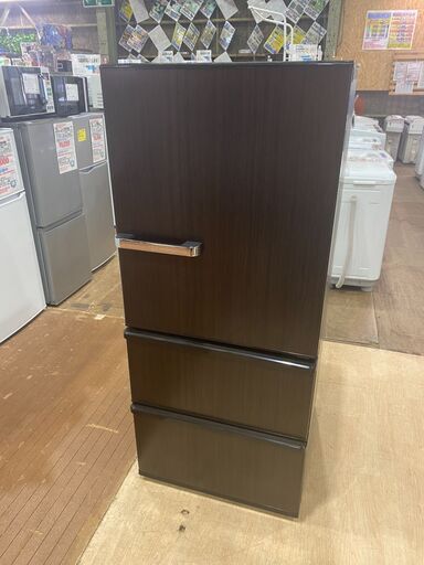 【愛品館市原店】AQUA 2019年製 272L 3ドア冷蔵庫 AQR-SV27J（T） 【愛市IR】