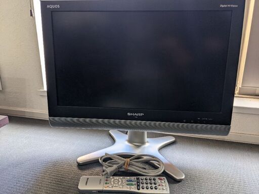 ※〜10/30まで※SHARP製 液晶テレビ（AQUOS 20インチ）