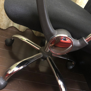 ハイバックチェア　キャスター付きの画像