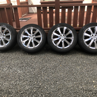 夏タイヤホイール　225/55r18