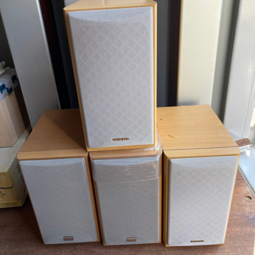 ONKYO　スピーカー　D-V77　ｘ　4個　CAV　スピーカー　DP10　ｘ　4個