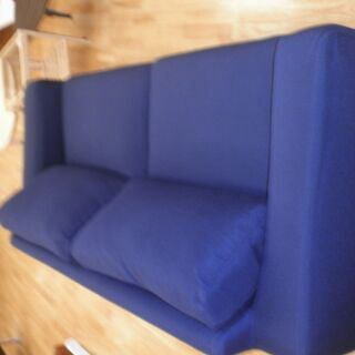 k447☆無印良品☆MUJIRUSHI☆2.5シーターソファ☆ワイド2pソファ☆近隣