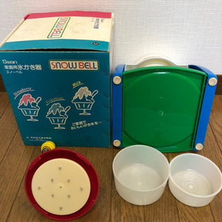 Swan  家庭用氷かき器  スノーベル  昭和  レトロの画像
