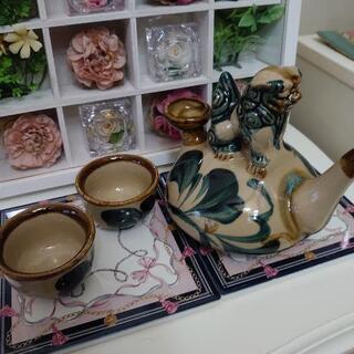 ★無料★【未使用】琉球民芸品　末吉窯徳利の画像