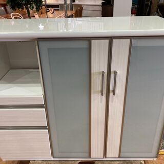 【愛品館市原店】ニトリ（NITORI）ミドルキッチンカウンターポスティア120【愛市IKB】 愛品館市原店】ニトリ（NITORI）ミドルキッチンカウンターポス