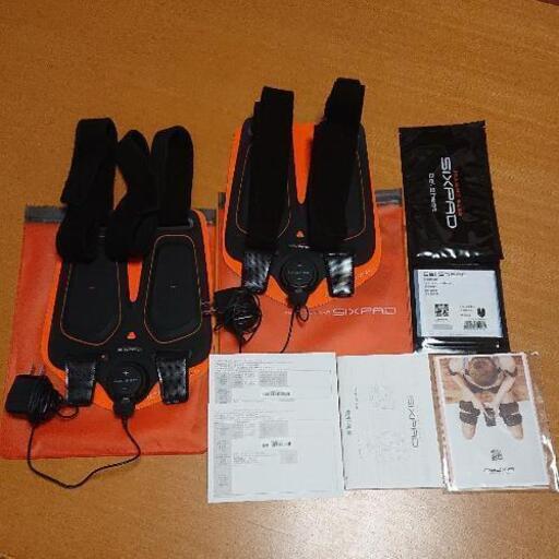 10個セット スポーツ SIXPAD レッグベルト & ジェルシート セット