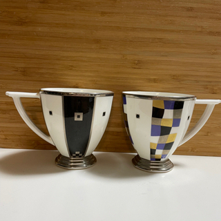 ノリタケ　ペアカップ