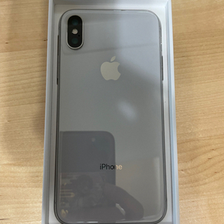 iPhone X 256G シルバーの画像