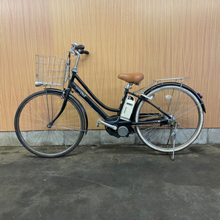 格安 電動自転車 YAMAHA パスシティ 26インチ ブラック 6Ahバッテリー、充電器付き 