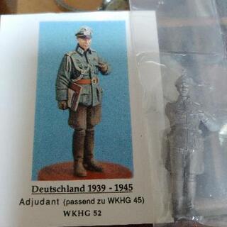 WW2ドイツ将校のフィギュア?金属の画像