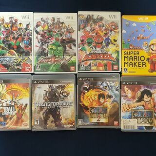 Wii + Ps3ゲームアソートセット+景品