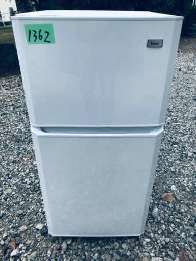 1362番 Haier✨冷凍冷蔵庫✨JR-N106H‼️