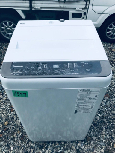 ✨2019年製✨‼️7.0kg‼️1377番 Panasonic✨全自動電気洗濯機✨NA-F70PB13‼️