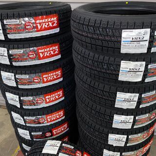 BS VRX2 155/65R14新品4本セット ☆2021年製造タイヤ★　組み換えや取付は別途相談ください