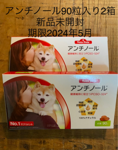 アンチノール90粒入り新品未開封２箱